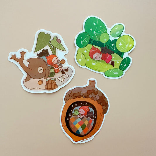 Quiet Moments - Sticker Pack