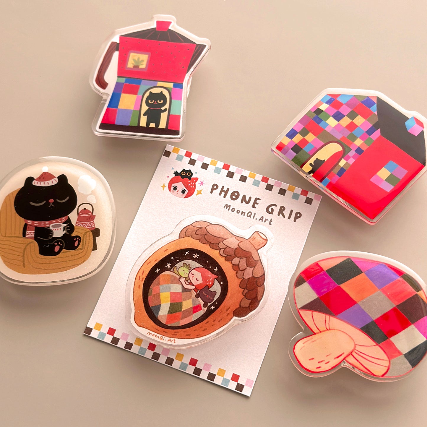 The Mushroom - Phone Grip