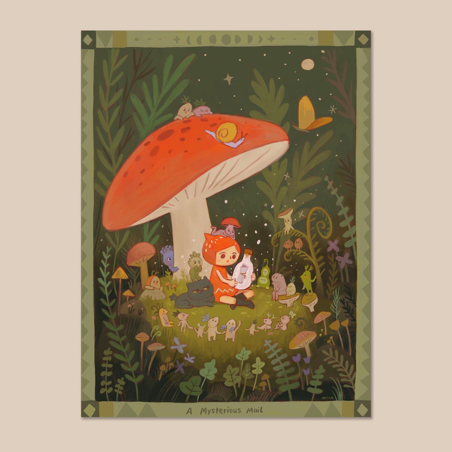 Mysterious Letter - Art Print