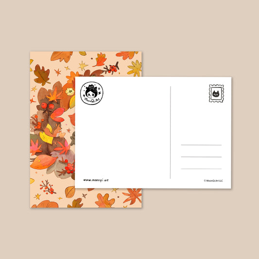Autumn Harmony - Postcard