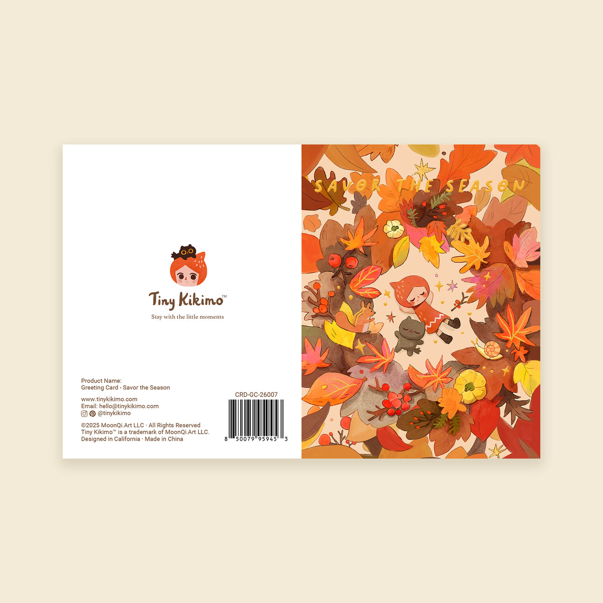 Savor the Season - Greeting Card