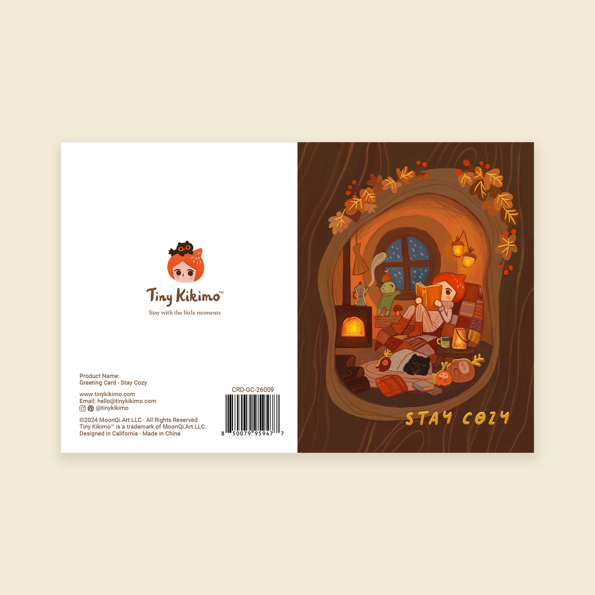 Stay Cozy - Greeting Card