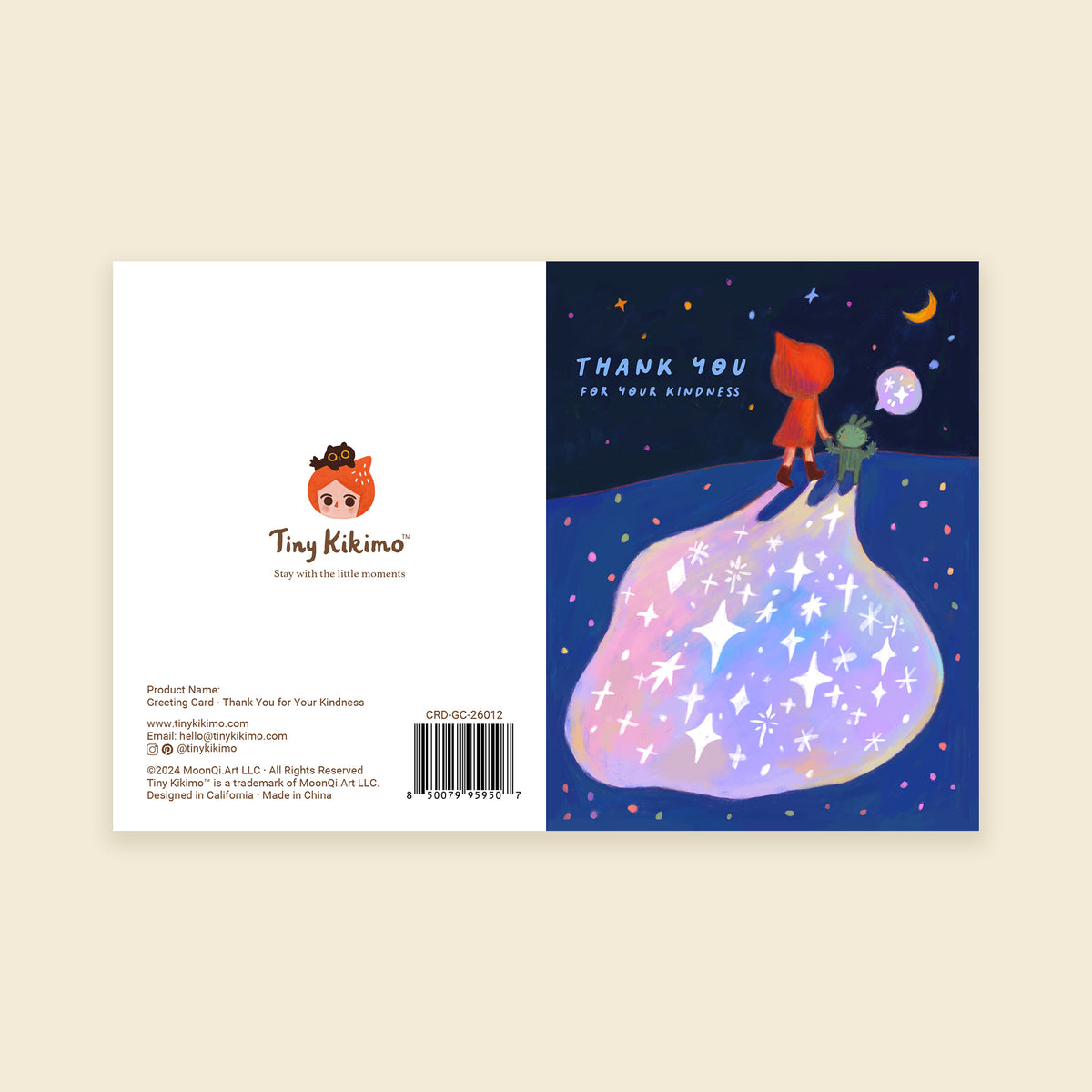 Thank You for Your Kindness - Greeting Card