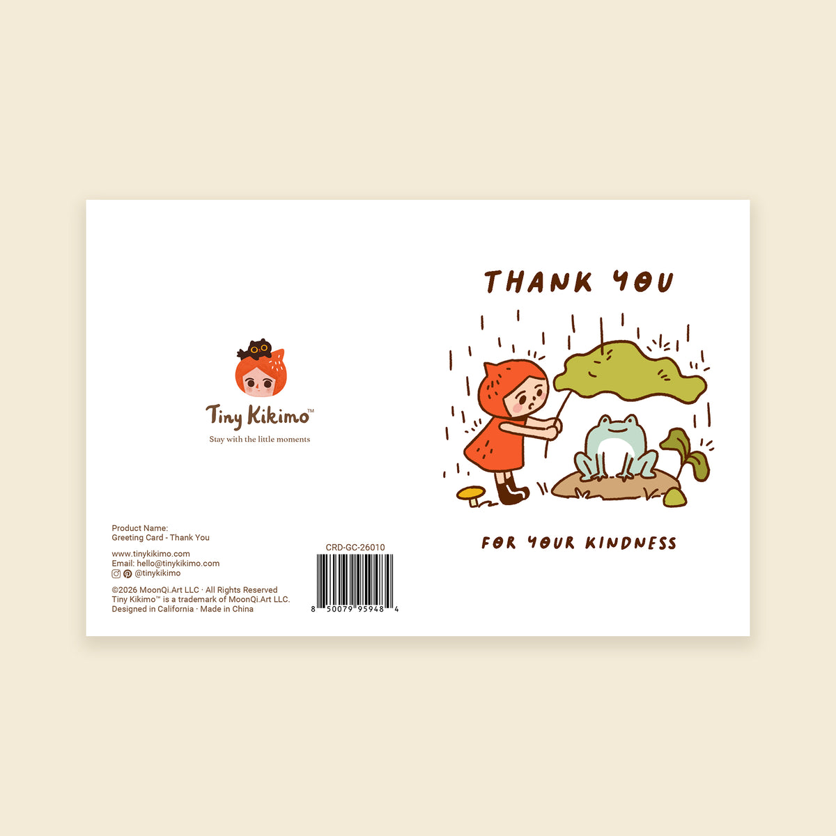 Thank You - Greeting Card
