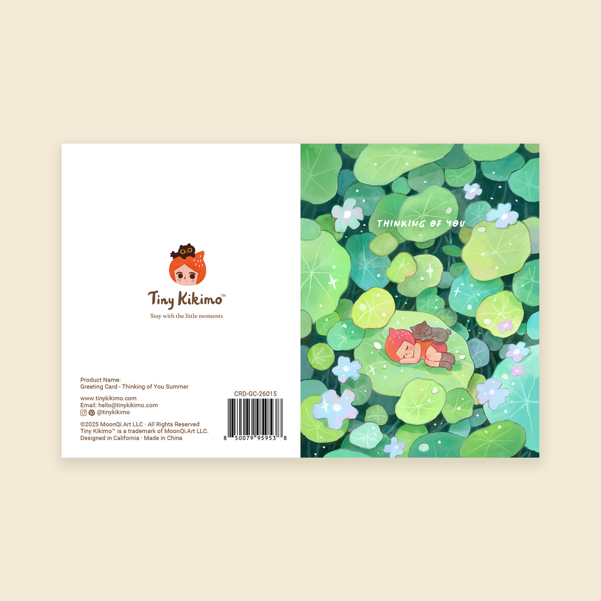 Thinking of You Summer - Greeting Card