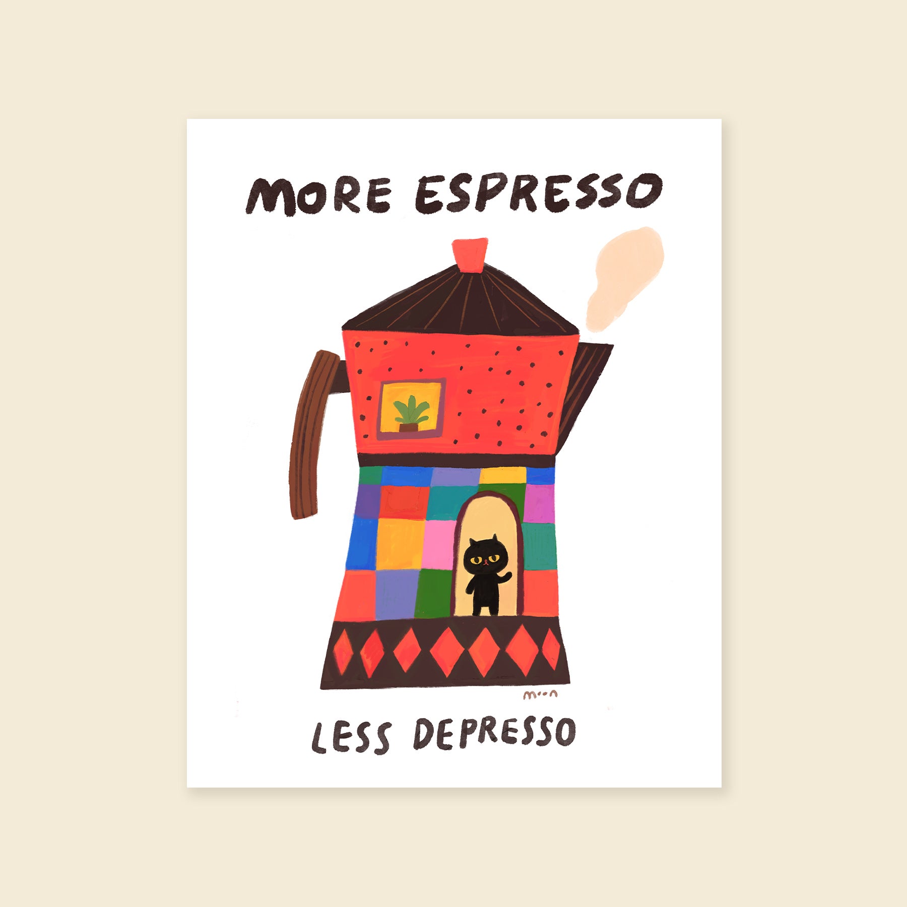 8x10" More Espresso - Giclée Print