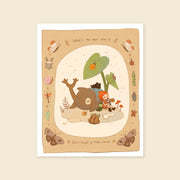 8x10" Take a Break - Giclée Print