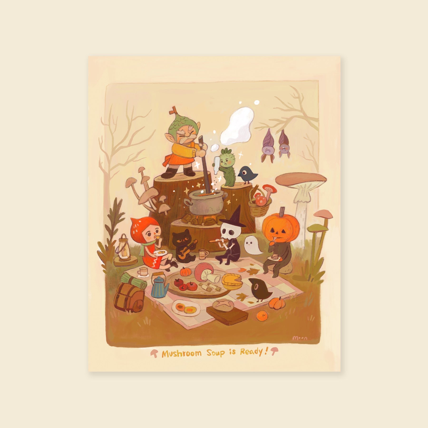 8x10" Picnic - Giclée Print
