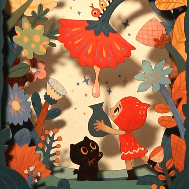 When the Flower Blooms - Story Box