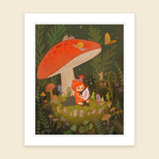 Mysterious Mail - Art Print with Frame