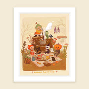 Picnic - Art Print with Frame