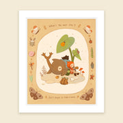 Take a Break - Art Print with Frame