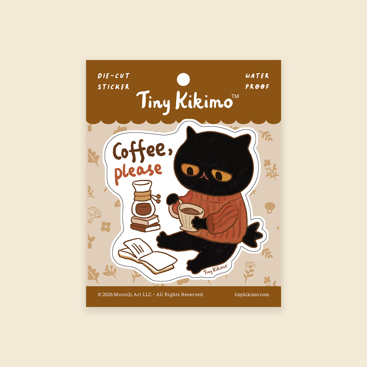 Coffee Please - Die-Cut Sticker