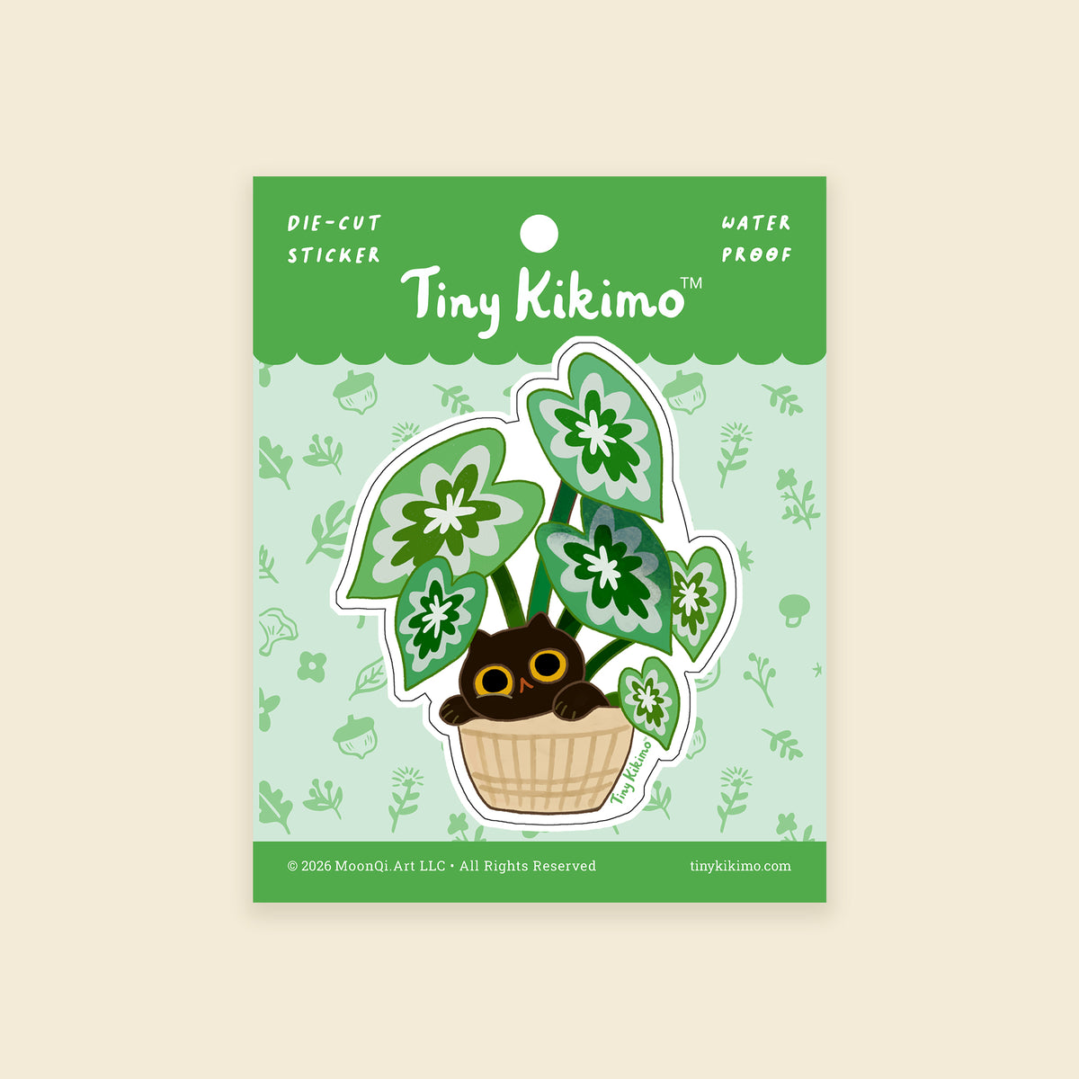 Heihei and Plant - Die-Cut Sticker