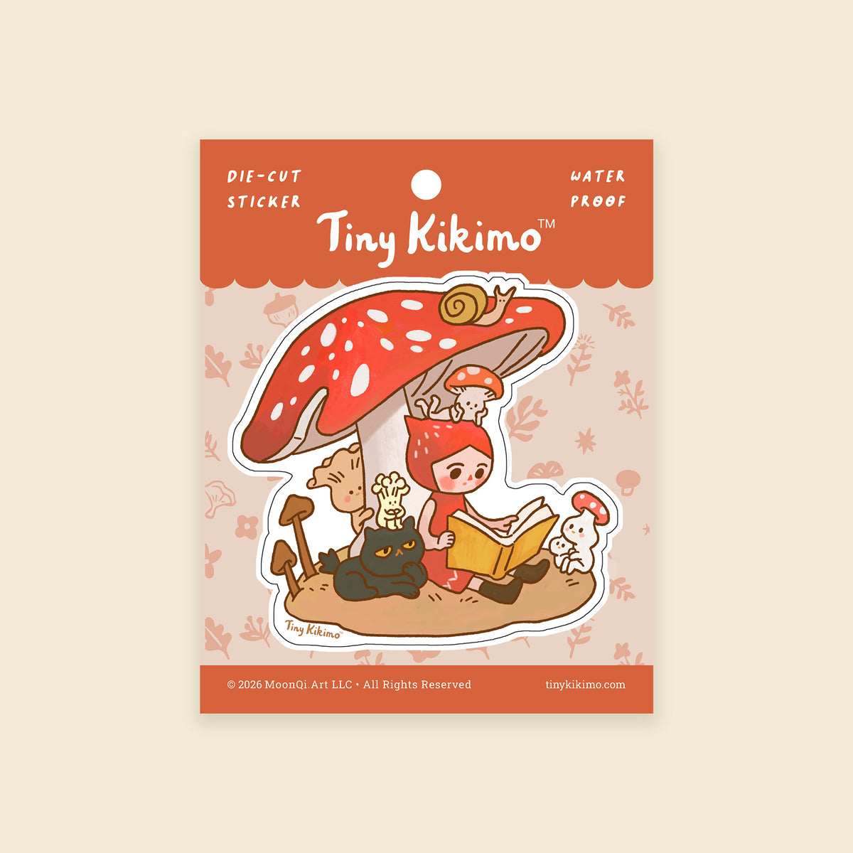 Tales under Mushroom - Die-Cut Sticker