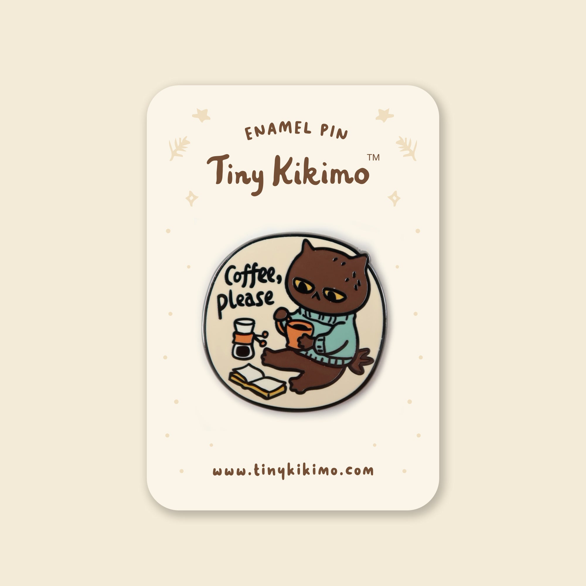 Coffee Please - Enamel Pin