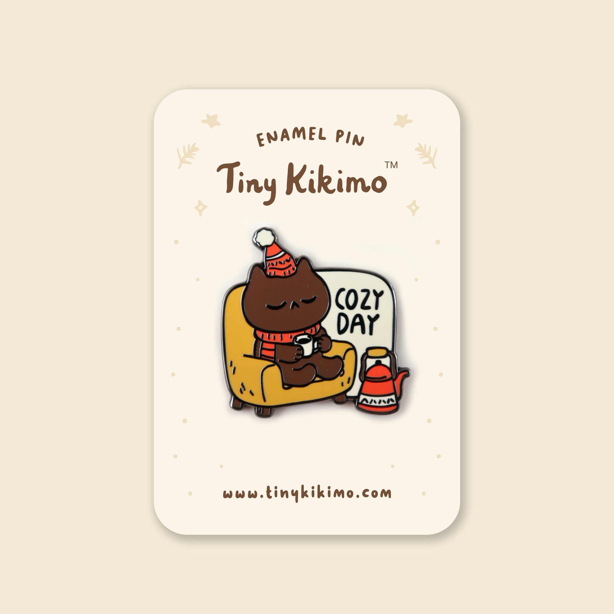 Cozy Day - Enamel Pin