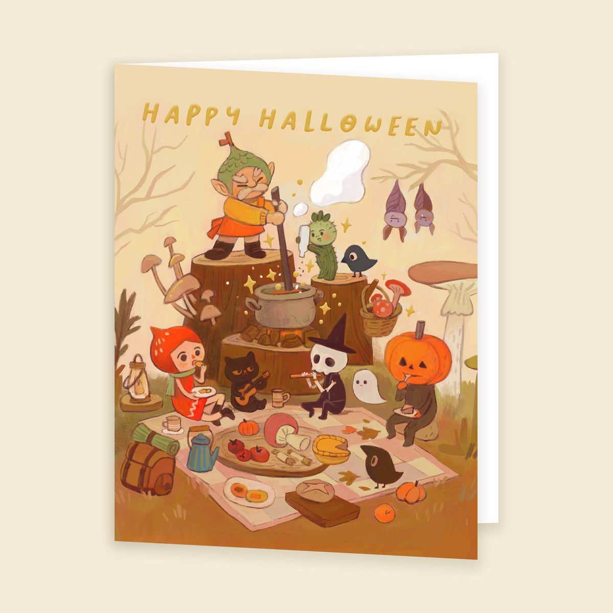 Happy Halloween - Greeting Card