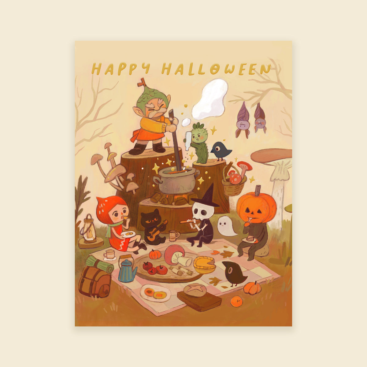 Happy Halloween - Greeting Card