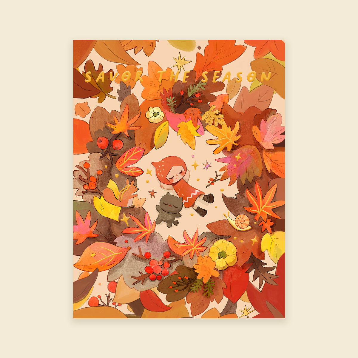 Savor the Season - Greeting Card