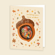Sending Cozy Wishes - Greeting Card