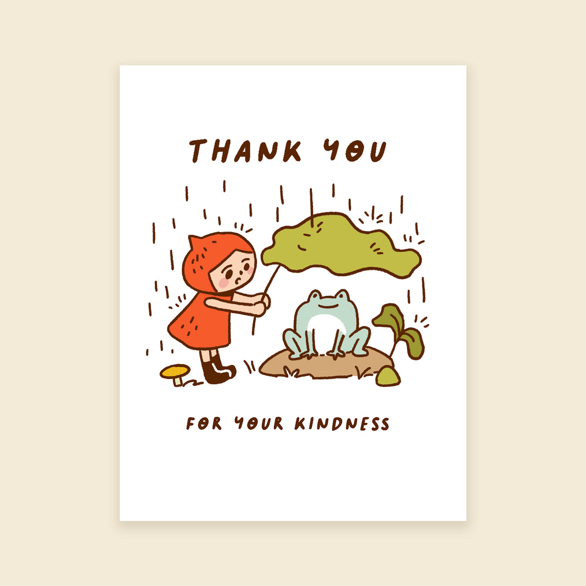 Thank You - Greeting Card