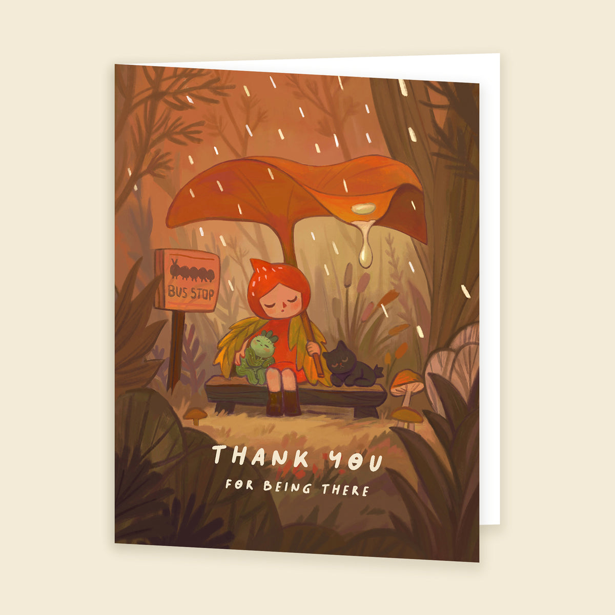 Thank You for Being There - Greeting Card