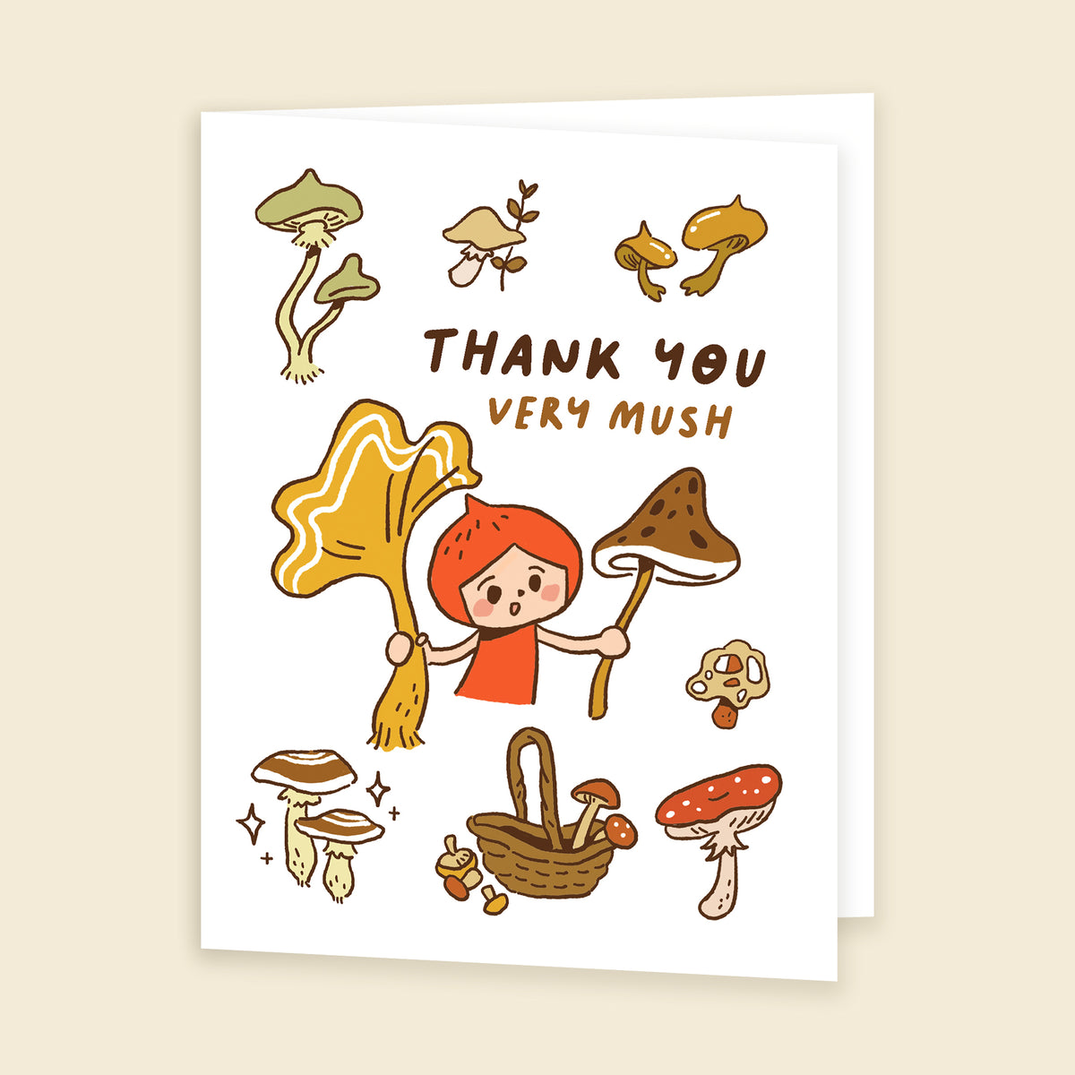 Thank You Very Mush - Greeting Card