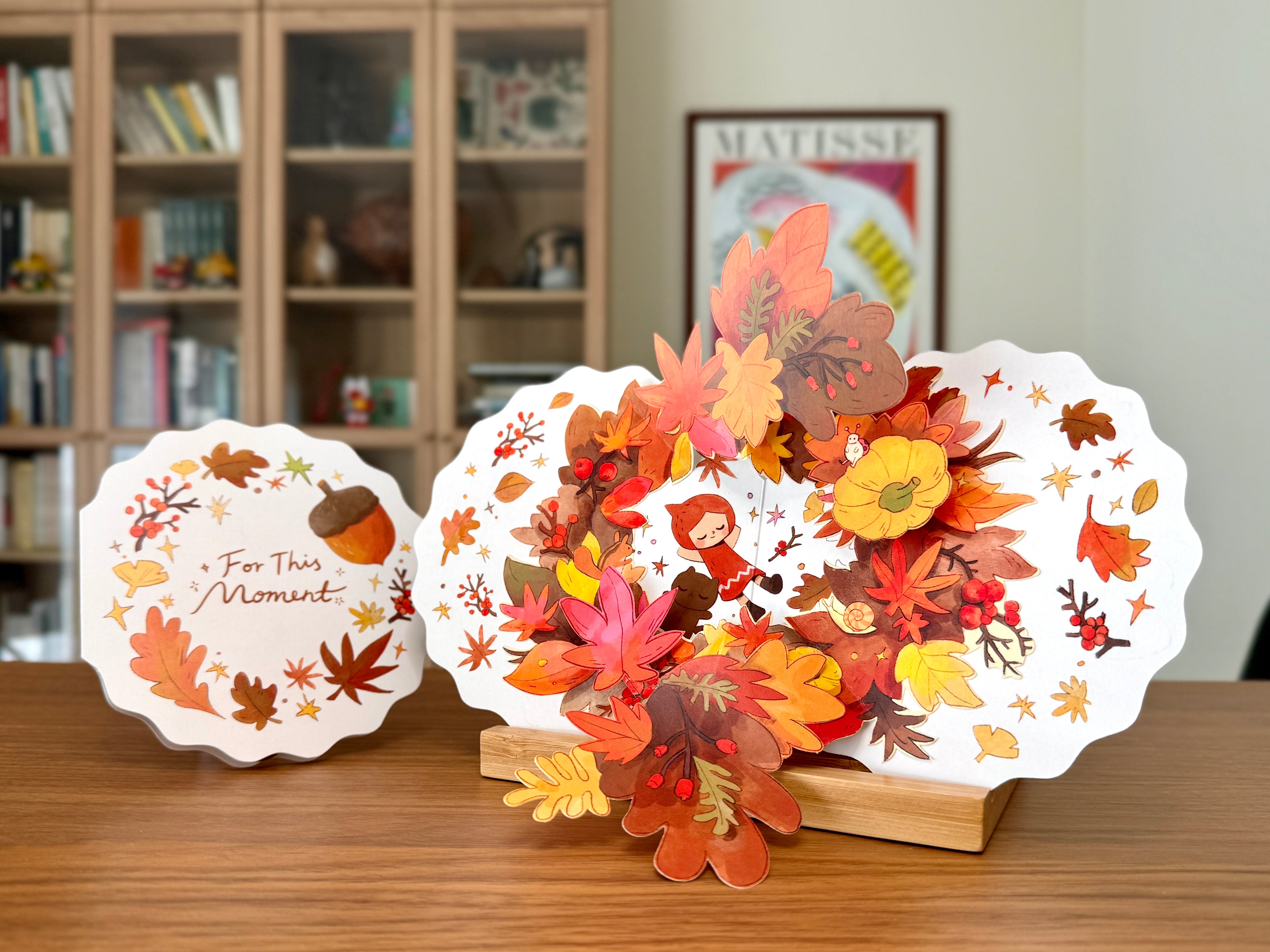 Autumn Glow - Pop-up Card