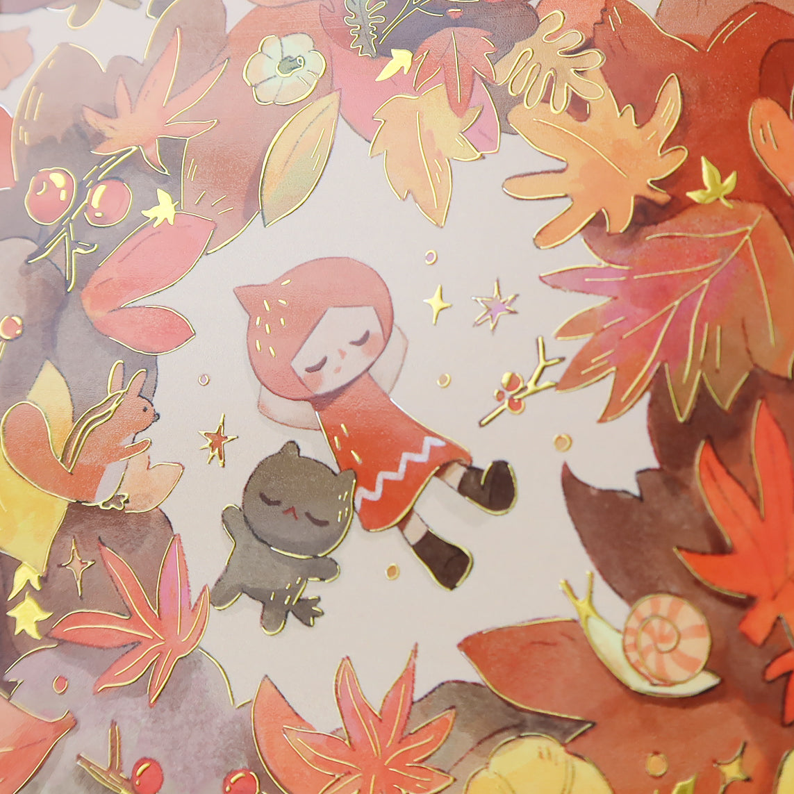 4x6" Autumn Harmony - Shimmer Mini Print