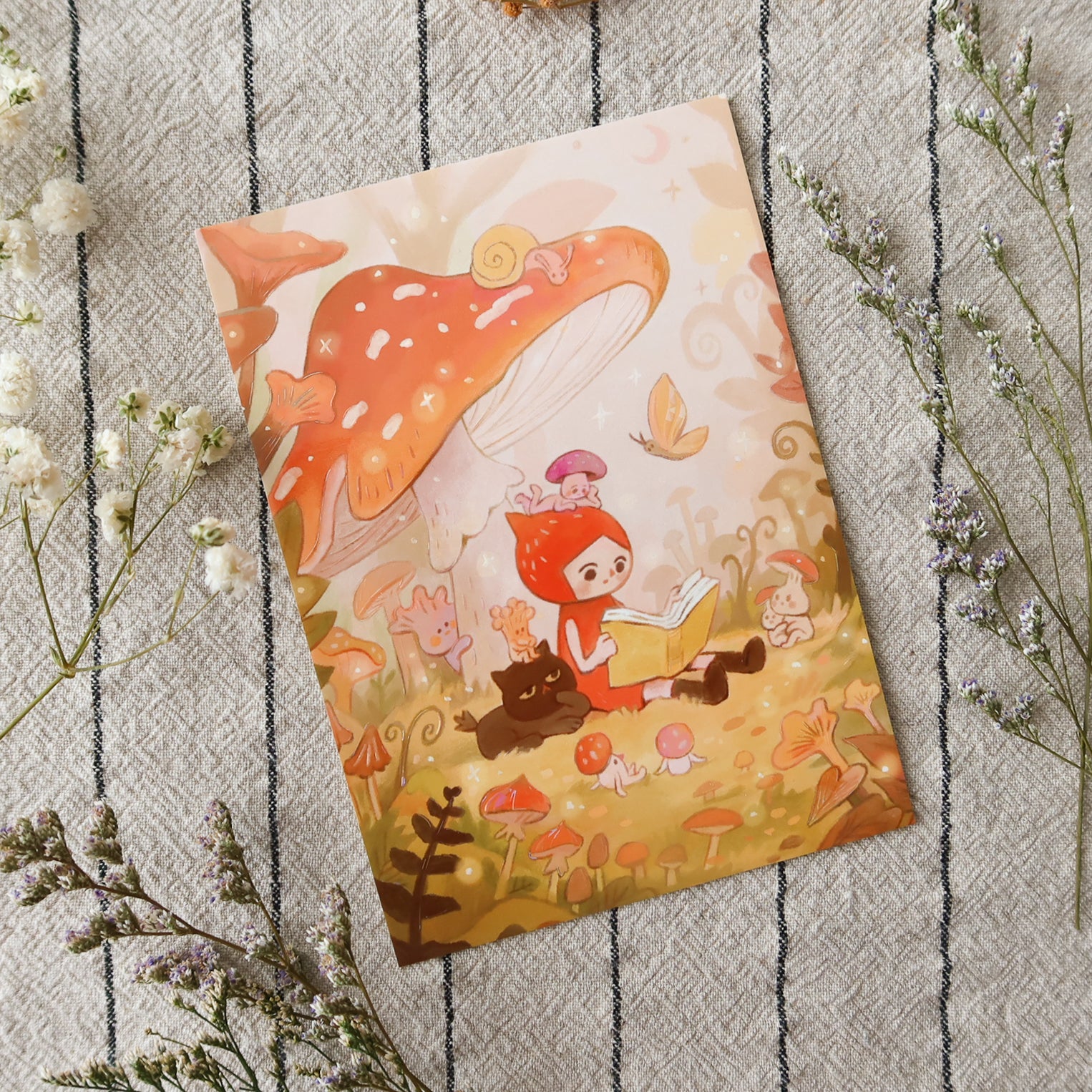 4x6" Tales under the Mushroom - Shimmer Mini Print