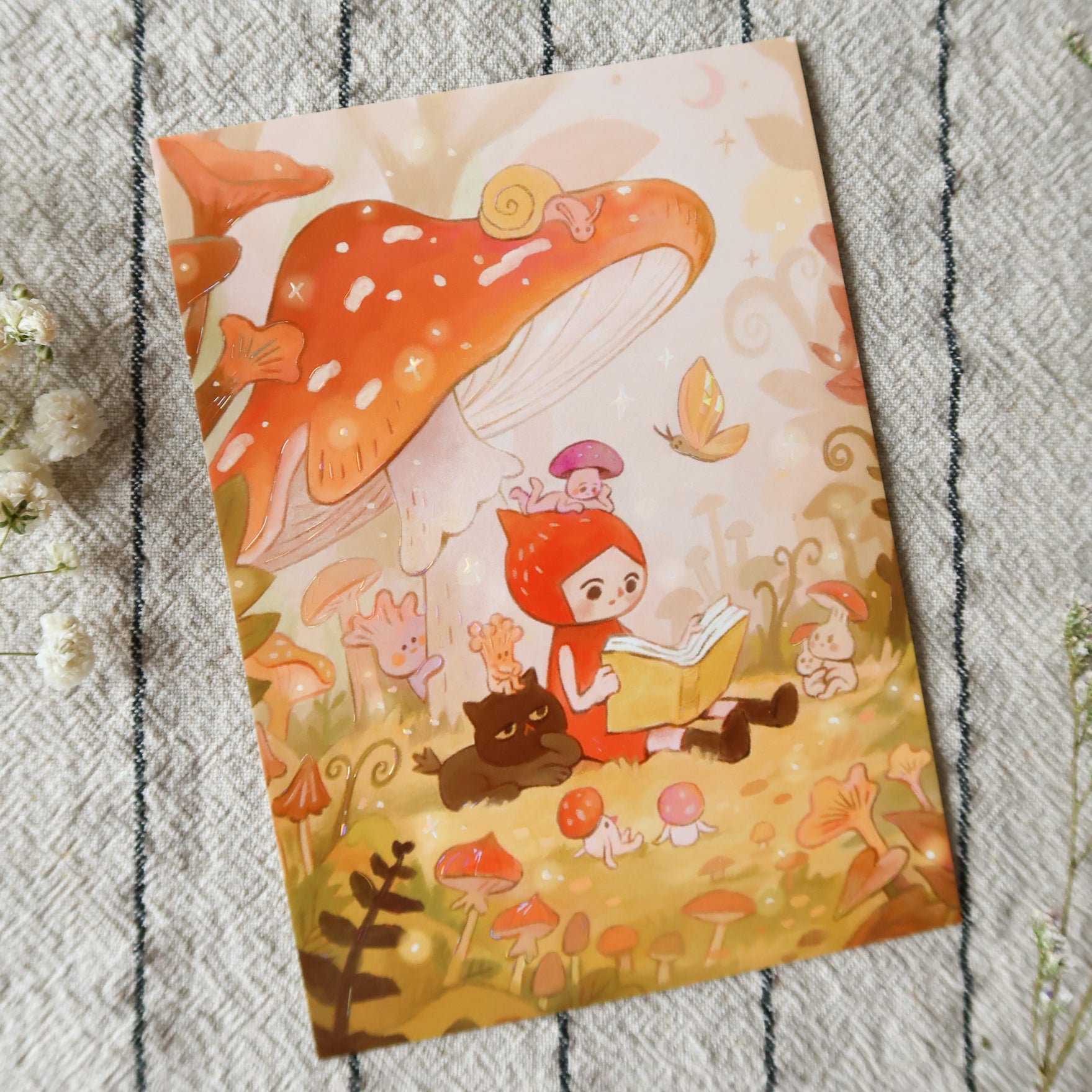4x6" Tales under the Mushroom - Shimmer Mini Print