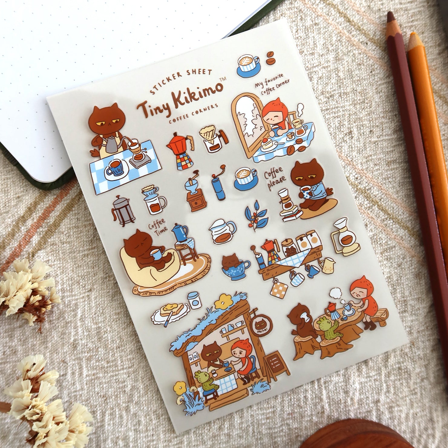 Coffee Corners - Sticker Sheet
