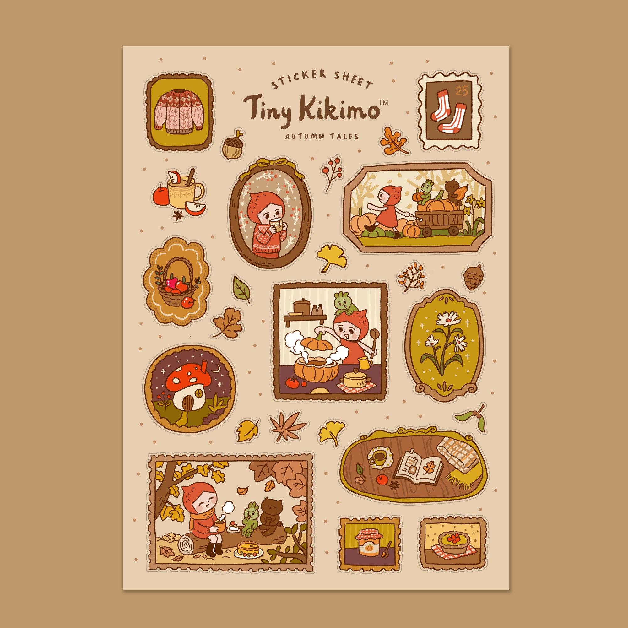Autumn Tales - Sticker Sheet