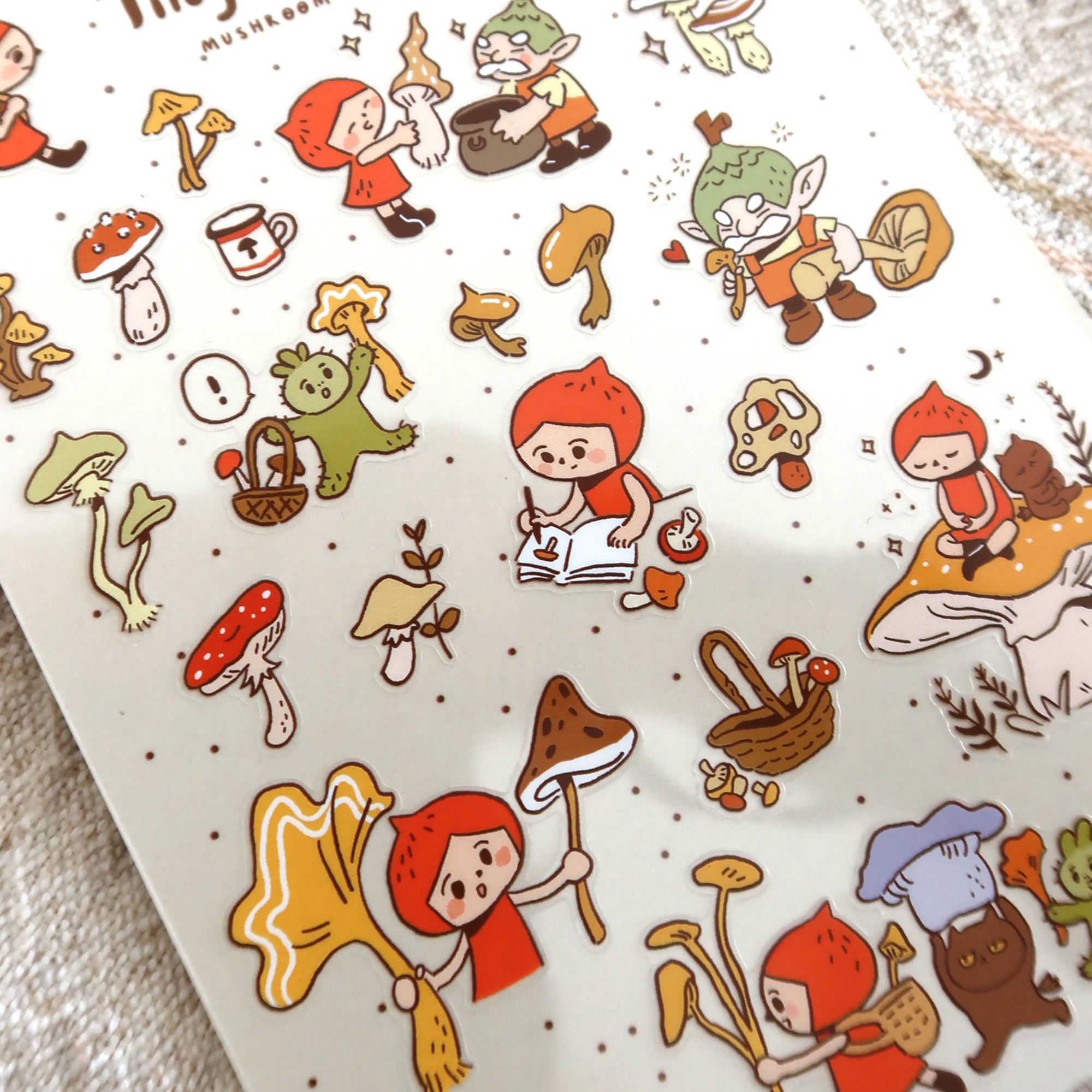 Mushroom Harvest - Sticker Sheet