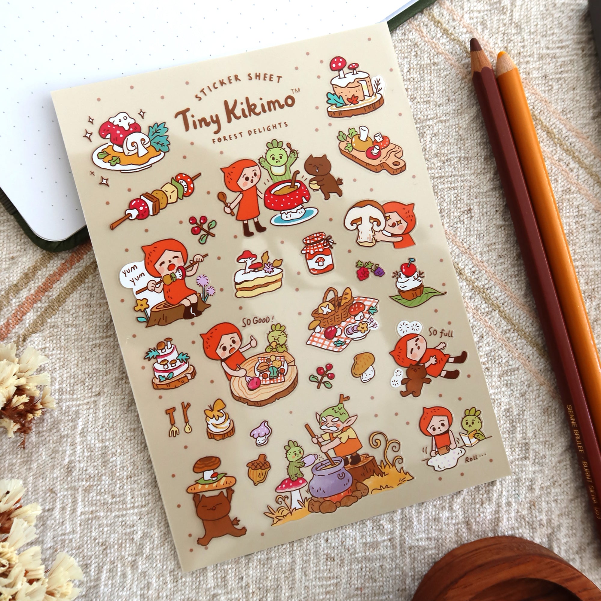 Forest Delights - Sticker Sheet