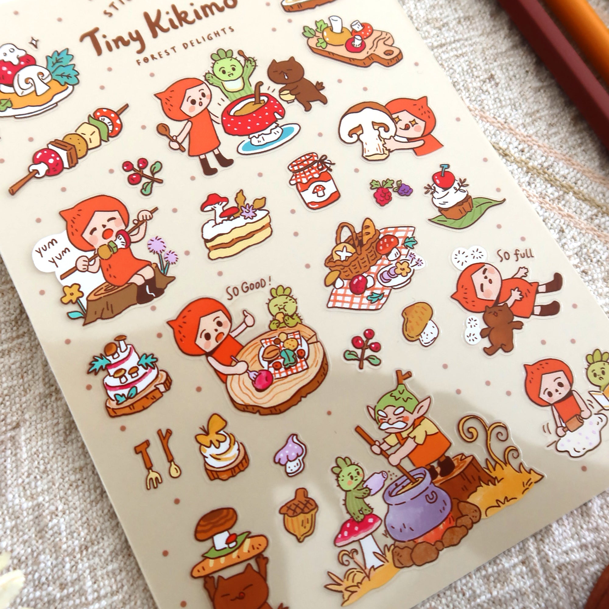 Forest Delights - Sticker Sheet