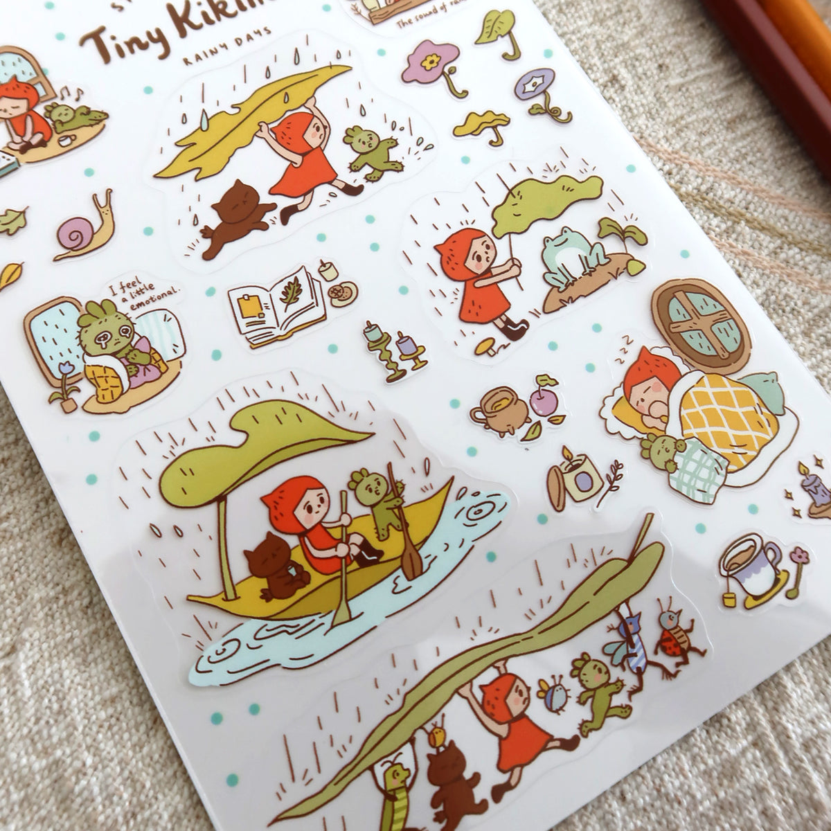 Rainy Days - Sticker Sheet